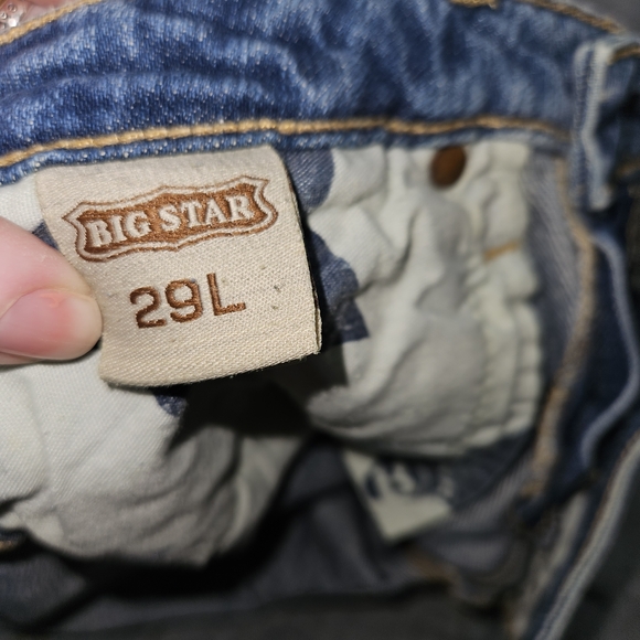 Big Star Women's Denim Shorts Cut Off Jeans in Classic Blue Size 29 - Picture 7 of 13